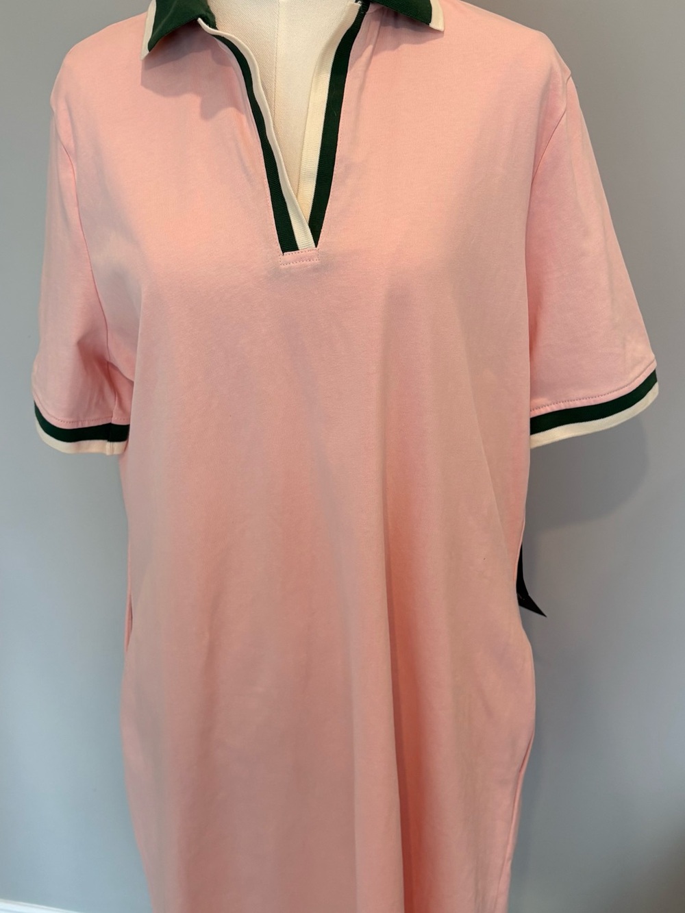 Tuckernuck Hutton Polo Shirt Dress NWT Pink XXL Preppy Tennis 🎾 Golf ⛳️